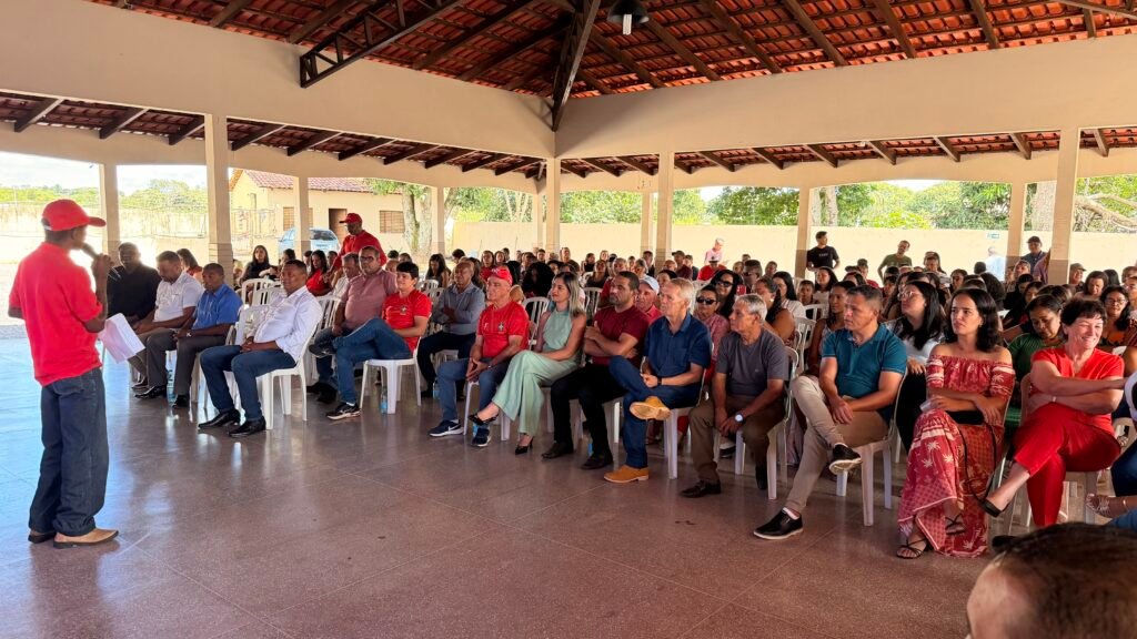 PT de Dianópolis demonstra força em encontro de apoio a José Salomão e reafirma confiança em Hormides para a sucessão municipal